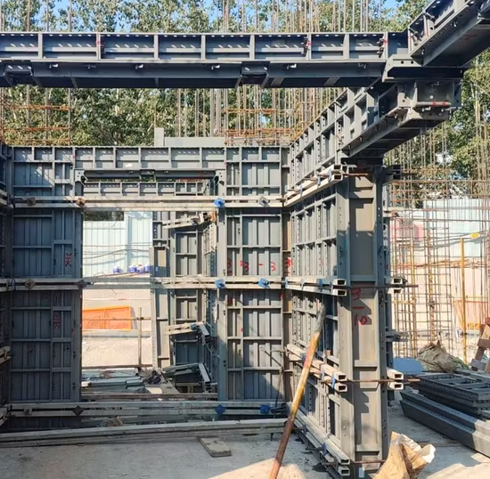 Novo suporte modular de alumínio Adto Prop Concretizador Coluna Sistema de tirante e Sistema de amarração plana Painel de viga de laje Fôrma de parede para construção