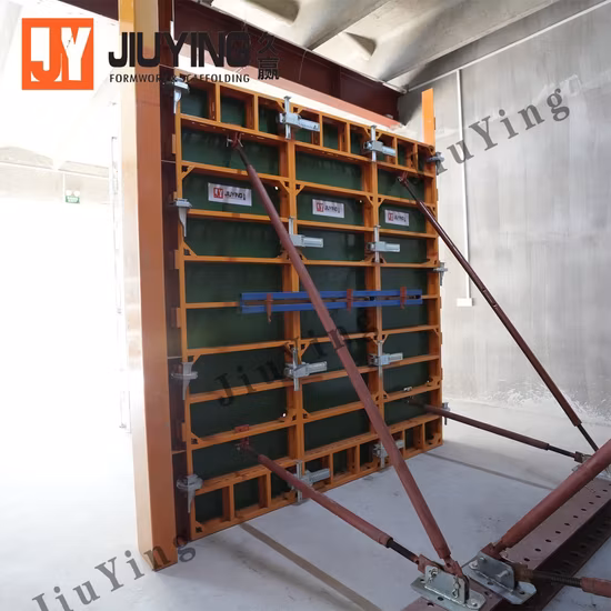 Sistema modular de cofragem para construção de alumínio