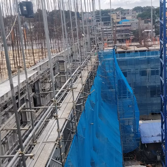 Sistema de cofragem de liga de alumínio leve reciclável Adto para construção de concreto