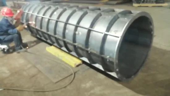 China Manafucturer Fôrma de coluna circular de aço especial para fôrma de coluna de vazamento de concreto