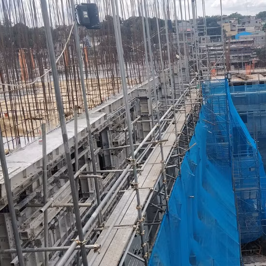 Fornecimento de fábrica de material de construção de concreto sistema de cofragem de alumínio de alta qualidade